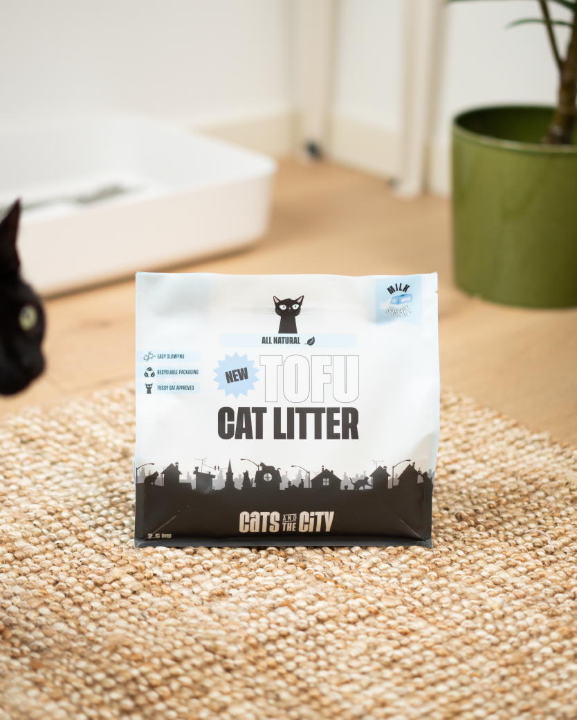 Tofu cat litter milk